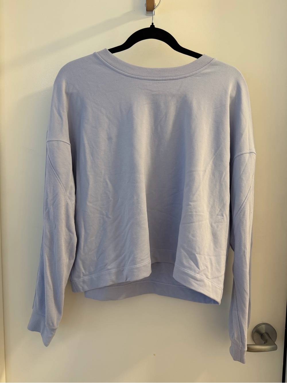 lululemon athletica Light Lavender Crewneck Sweatshirt